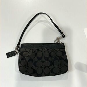 Small coach wristlet